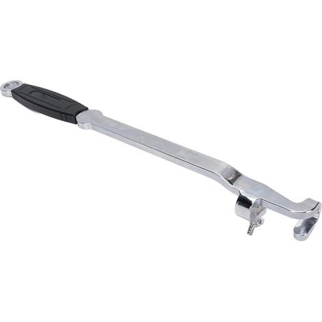 Rallonge clé 40 cm acier Cr-V durété élevée gain de force avec vis fixation pour réparation (1/5)