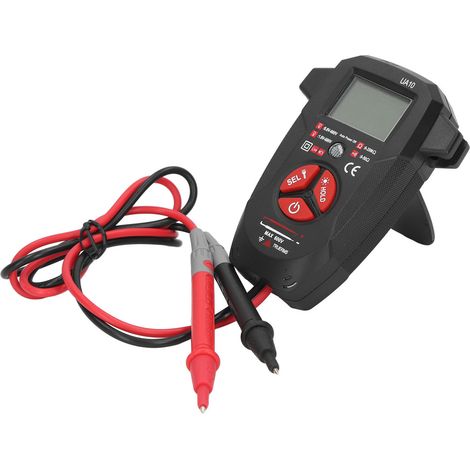 Multimeter mit Digitalanzeige, automatischer Umschaltung von Gleich- und Wechselspannung sowie Widerstandsmessgerät (1/5)