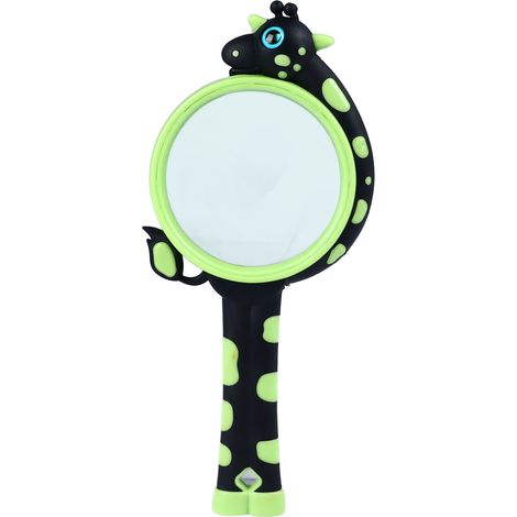 Loupe pour enfants 10X en forme de girafe, idéale pour les sciences, la maternelle et le primaire, et les activités de plein air. Jouet parfait pour l'exploration. (1/5)