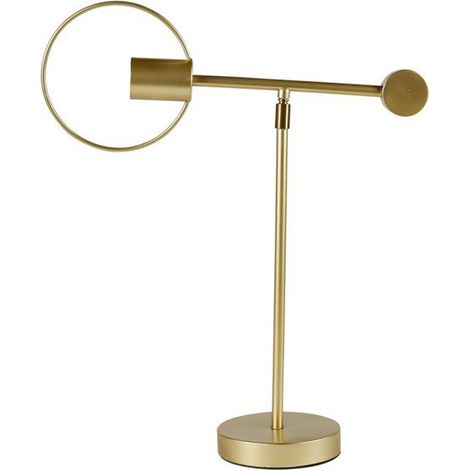 Lampe à poser métal doré Météore Ostaria (1/4)