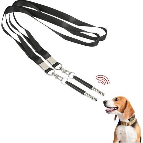 Sifflet Ultrason Chien,Sifflet Chien,Sifflet Ultrason Chien Rappel,Sifflet Anti Aboiement Chien,Sifflet Dressage Chien,2PCS (1/4)