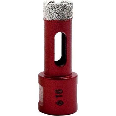 SABIR Foret diamanté avec filetage M14, foret à trous creux brasé haute performance pour carrelage/granit/marbre/porcelaine/verre/céramique (16 mm) (1/5)