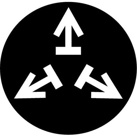 Étiquette saillante noire symbole desserrage EATON M22-XDH-S-X15