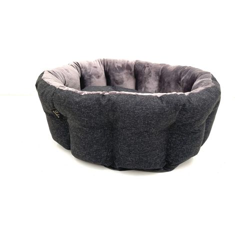 Lebon Hundebett Wilma 75 x 65 cm schwarz Bett