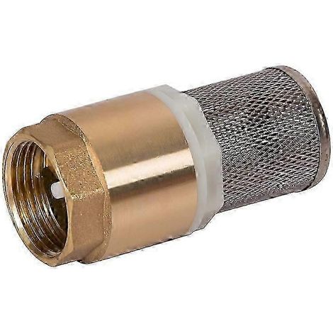Clapet anti-retour de filtre 82 x 48 mm - 1 pouce avec filtre en acier inoxydable et clapet anti-retour / clapet anti-retour / clapet anti-retour de pompe (sans queue)
