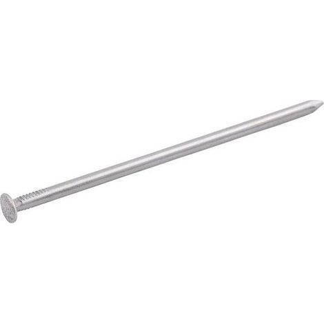 Pointe en Vrac Tête Plate Lisse Galvanisée à Chaud (Hdg) - 1.5x25 mm - 1 kg - D-Work (1/2)
