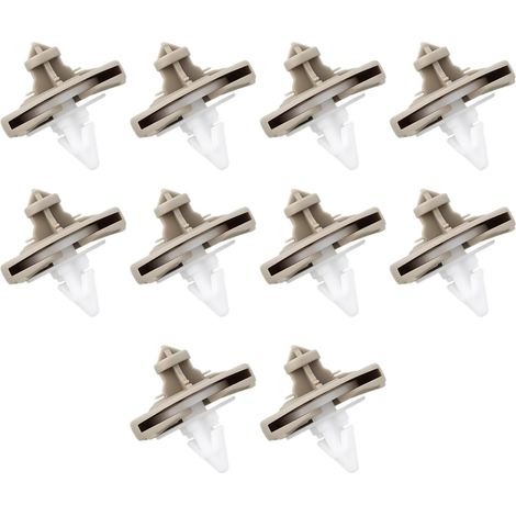 Pack of 10 door panel fixing clips CL-00661-002 compatible with VW Golf 3 91-97 (1/5)