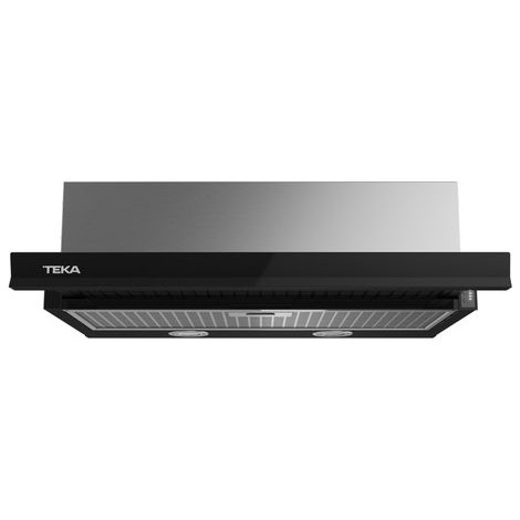 Teka CNL 6415 NEGRO - Campana Telescopica Ancho 60 Cm Negra