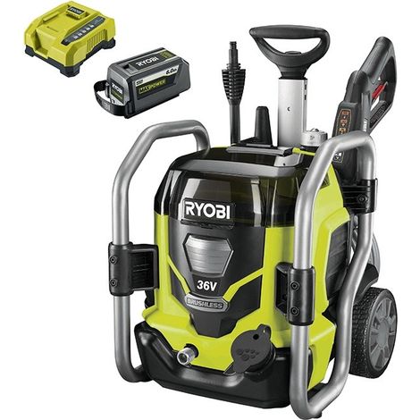 Idropulitrice a batteria Brushless 36V 6Ah 120bar Ryobi RPW36120HI (1/4)