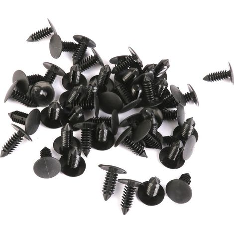 Clip De Retenue De Voiture à Rivet Poussoir En Nylon Pour GM 1595864 1605396 50 Pièces (1/5)