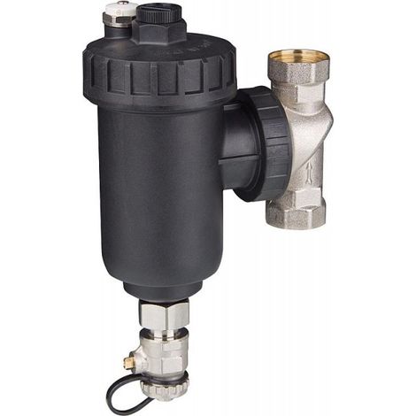 Schlammabscheider mit Magnet Magnetit Maxi Schmutzfänger Magnetitfilter Heizung 9003299-DN25