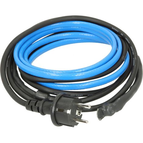 Câble chauffant 2m 20W antigel à partir de 3°