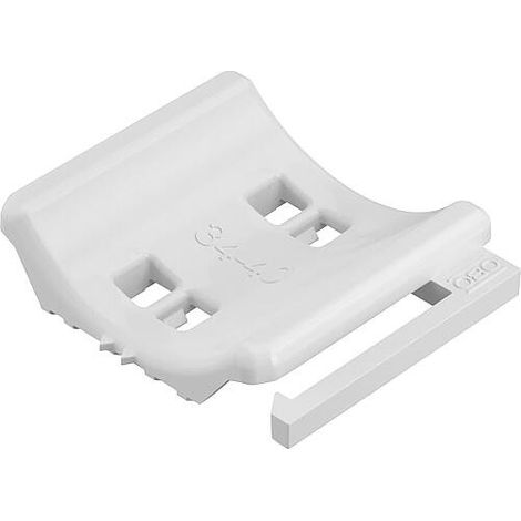 OBO Bettermann Cuvette opposée universelle combinable à la cuvette double 34-40mm Polypropylène gris clair RAL 7035, 1198040