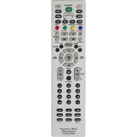 Fernbedienung MKJ39170828 für LCD- und LED-Fernseher (1/5)