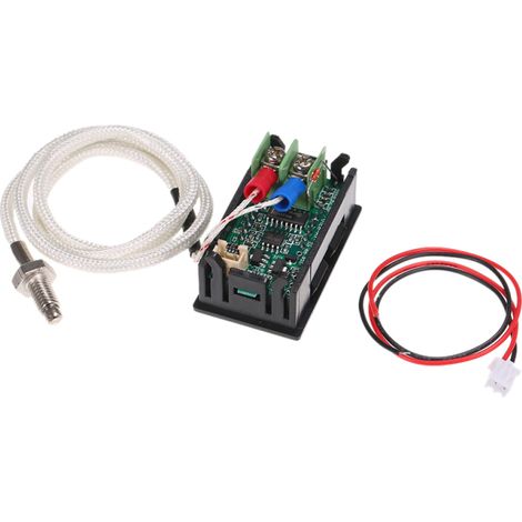 Thermomètre numérique industriel XH-B310, 12 V, testeur de thermocouple de type K M6, plage de température -30 à 800 °C, haute précision, avec affichage LED. (1/5)
