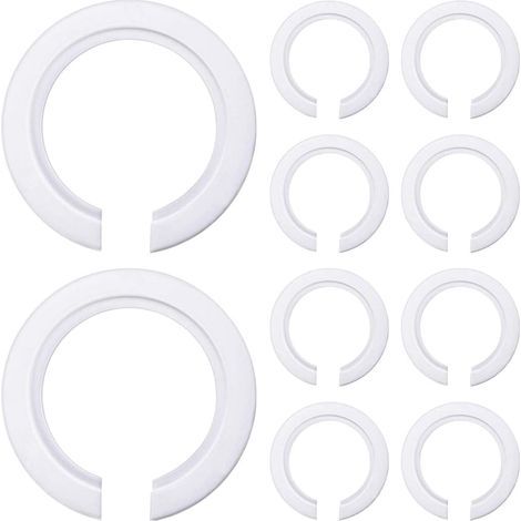10Anneau Réducteur Abat Jour,E27 à E14 Anneau Adaptateur pour Luminaire à Vis,Anneau de Remplacement pour Douille,Convertisseur de Bague d'Abat-Jour en Plastique pour Lampe de Bureau Plafonniers (1/5)