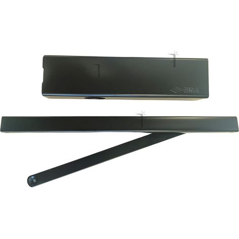 Chiudiporta aereo a slitta CISA D5200 - Finitura: Nero 9005