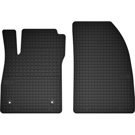 Alfombrillas delanteras de goma para: Opel Mokka crossover (de 2012 a 2016)
