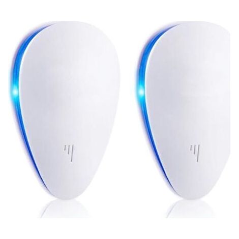 Blanc,Ultrason Souris Ultrason Souris Et Rats, Pour Nuisible - Prise Anti Moustique – Anti Araignées - Répulsif Chauves-Souris (1/5)
