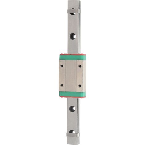 Rail de guidage linéaire coulissant miniature MGN12H‑150‑1R en acier inoxydable