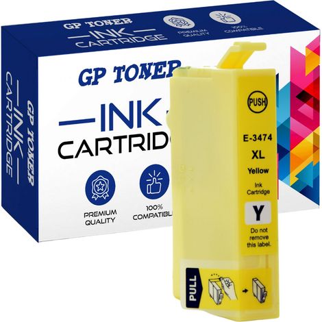 Cartouches d'encre pour Epson 34XL GP-E3474Y (1/5)