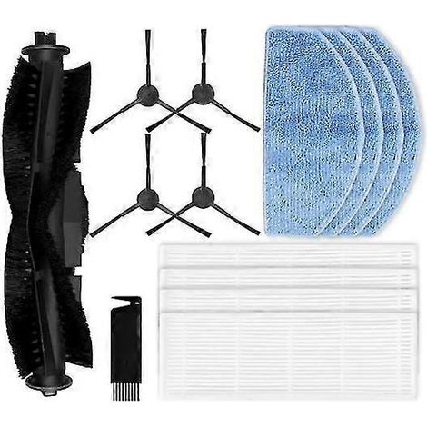 Pièces de rechange pour aspirateur robot Honiture G20 : brosse latérale principale, filtre HEPA, chiffon de nettoyage, accessoires d'aspirateur (1/5)