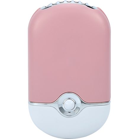 Mini ventilateur USB froid climatisation séchage rapide colle extension cils outil rose (1/5)