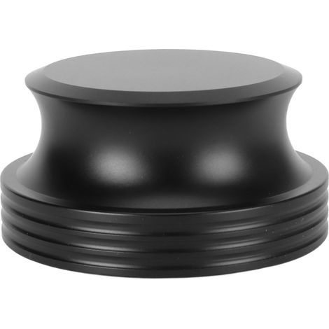 Stabilisateur de Disque Vinyle en Alliage d'Aluminium - Réducteur de Vibrations pour Platine Vinyle - Poids de Stabilisation Noir (1/5)