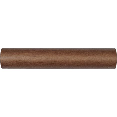 Bastone tenda di legno colore cebrano d.28 250 cm.