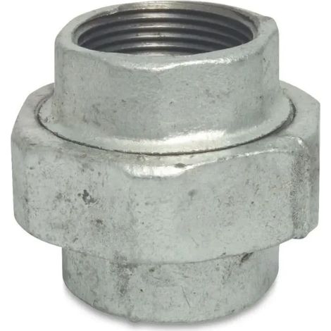 Raccord Fonte Malléable 1 Pouce, Union Plate, Raccord Fileté (1/2)