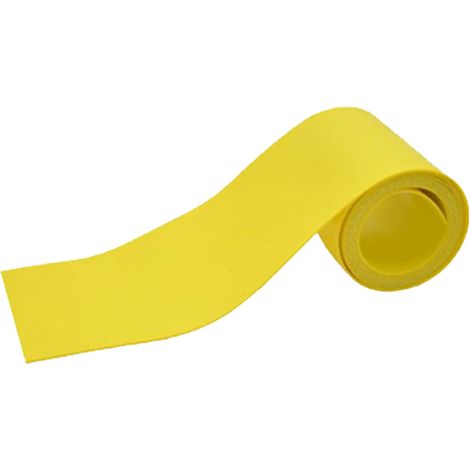 Patch de réparation en PVC épais, imperméable et facile à utiliser (5 x 100 cm) pour bateaux de pêche gonflables et jouets nautiques (jaune) (1/5)