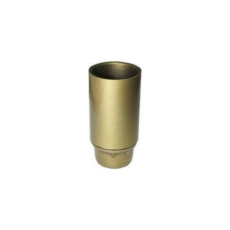 Douille Lisse E14 Tibelec, Plastique, Or 40 W (1/2)