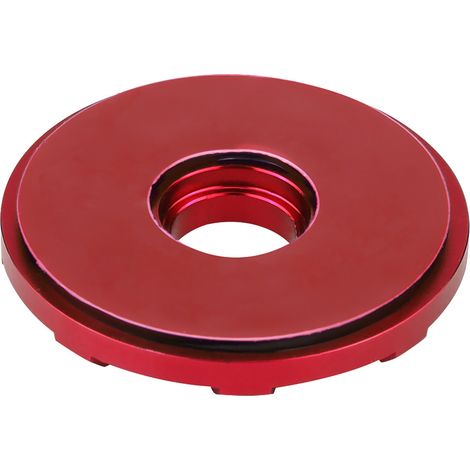 Rotes Universal-CNC-Motorhaubenverriegelungsset aus Aluminiumlegierung für Rennwagen (1/5)