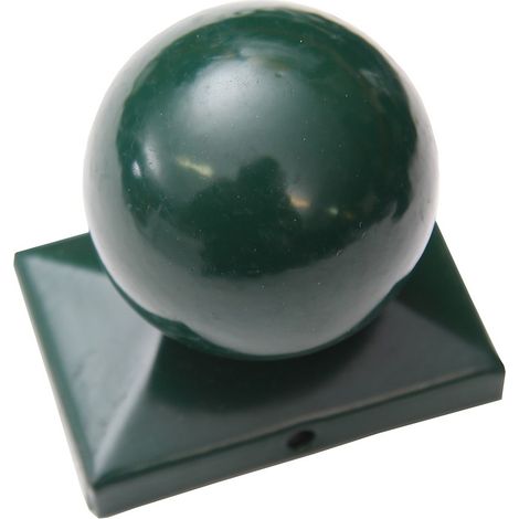 Zaunkugelkappe f.Pfosten 60X40 mm, grün