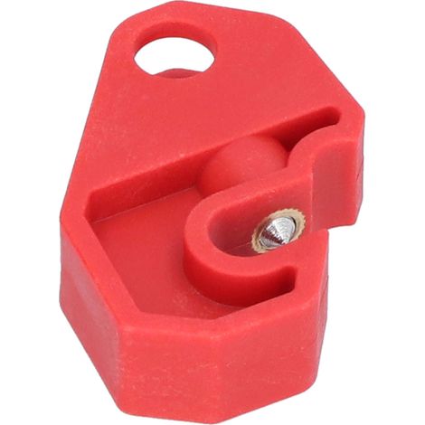 Verrouillage par interrupteur pneumatique pour disjoncteur de petite taille, trou de verrouillage de 10 mm (0,4 po), verrouillage par tournevis (1/5)