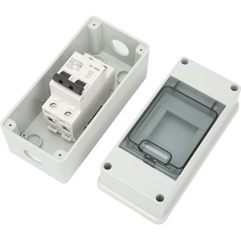 Disjoncteur miniature 2P étanche IP65 pour système photovoltaïque 1000 V CC 40 A (1/5)