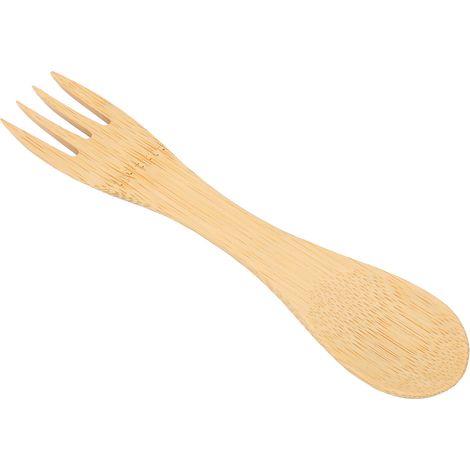 2-in-1-Messer aus hitzebeständiger Legierung, Löffel und Gabel, vielseitiges Besteck für Küche, Haushalt und Gastronomie, Maße 16,8 x 3 x 2,8 cm, praktisches und langlebiges Geschirr (1/5)