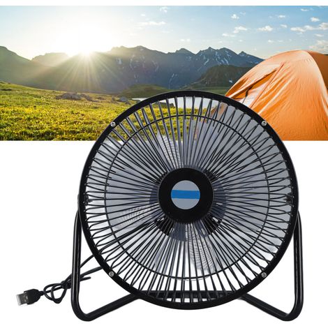 Panneau Solaire 10W avec Ventilateur USB 50W 8 Pouces Fonctionnant à l'Énergie Solaire (1/5)