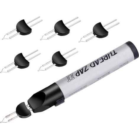 Electric Heating Pen, Adjustable Temperature Hot Wire Pen, Leather Craft Tools, Ergonomic Handle, Portable Design, Handcrafting Supplies, Ideal for Leatherworking, Projects, Arts (1/5)