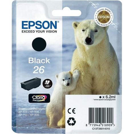 Polar bear Cartucho 26 negro (1/5)