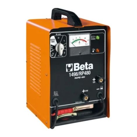 Beta Caricabatterie avviatore Rapid 12 - 24 V 1498/RP480 cod. 014980751 (1/2)