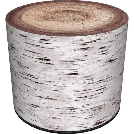 Puf impermeable Codura para hogar y jardín - Diseño Alba, elegante, cómodo, estable, con cremallera, 40 cm, Bertoni (1/5)