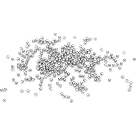 Assortiment de roulements à billes en acier inoxydable 304, surface ronde polie, pleine, précision G1000, diamètre 3 mm (1/5)