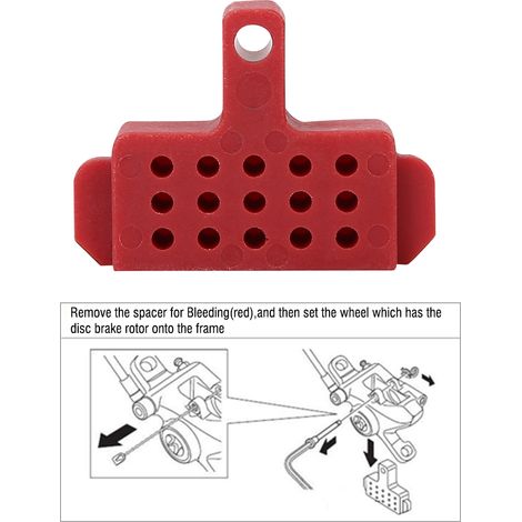 Purgeur de frein hydraulique en plastique pour vélo VTT - Kit de purge
