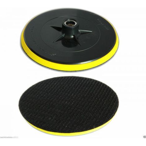 PLATORELLO Ø 180mm A STRAPPO ADATTATORE DISCO LEVIGATRICE ORBITALE