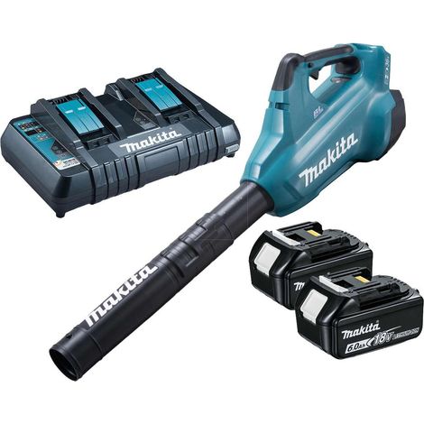 Makita DUB362PG2 18Vx2 Brushless Blower With 2 x 6ah Batteries & Twin Charger
