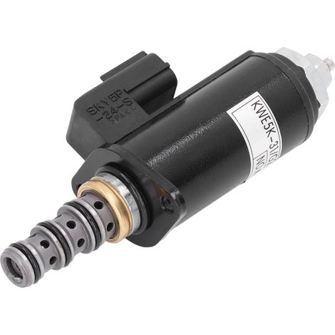 Électrovanne hydraulique en acier inoxydable YN35V00021F1 pour excavatrice Kobelco SK200-6, vanne de commande de pompe (1/5)