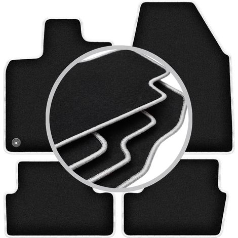 Alfombrillas CARLUX-SILVER para Nissan Qashqai J10 I crossover (2006-2013) (1/5)