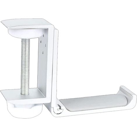 Support pour Casque,Support Casque Universel, Support de Casque en Aluminium, Support pour Casque Gamer, Support pour Casque pour Bureau, pour Bureau D'ordinateur，Argent (1/5)