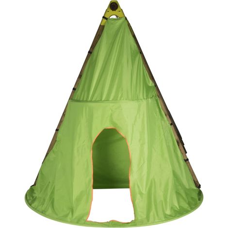 teepee, verde e arancione - tipi - trigano jardin (1/3)